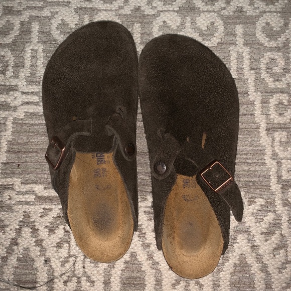 Birkenstock Boston Suede Leather - Picture 1 of 4